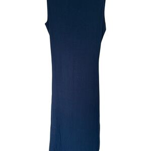 Source Unknown navy blue bodycon dress